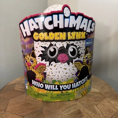 НОВЫЙ Hatchimals Золотая Рысь Walmart Эксклюзивный Выпуск - Снят с производства Запечатанный Нераспечатанный - Изображение 1 из 4