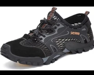 Chaussures d'eau SEMELLE ÉPAISSE chaussure aqua à séchage rapide pour sports nautiques - US taille 10 - Photo 1/12