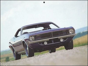 '70 Plymouth Barracuda Hemi Cuda 1970 classic muscle car 8 x 10 pin-up photo - Picture 1 of 3