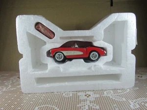 A216 Franklin Mint B11TC55 Chevrolet Corvette C1 Roadster 1957 Red 1:43 Timing - Picture 1 of 19