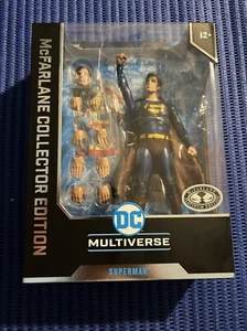 Superman The Movie 1978, Platinum, Christopher Reeve, McFarlane Multiverse NIB - Picture 1 of 4