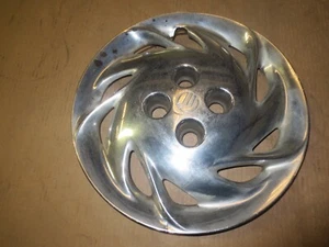 98 99 Mercury Tracer Hubcap Rim Wheel Cover Hub Cap 14" OEM USED 929B CHROME - Picture 1 of 16
