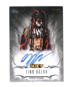 WWE Finn Balor 2016 Topps Undisputed Silver On Card Autograph SN 42 of 50 - Picture 1 of 1