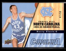 2010-11 Upper Deck North Carolina Parallel 50 #17 Rusty Clark /50