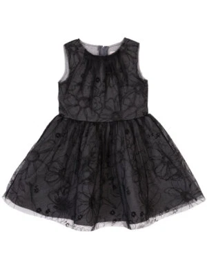 Vestido de Fiesta Deux Par Deux Nuevo con Etiquetas Niñas Negro Tallas 4-12 Neoprino Tul Sin Mangas  Foto 1 de 3