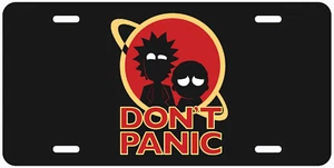 Placa de matrícula de coche novedoso Don't panic - Imagen 1 de 3