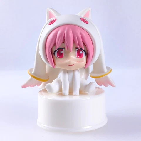 Madoka Kaname Puella magi madoka magica × Lawson Bottle Cap Figure Japan F/S Cover