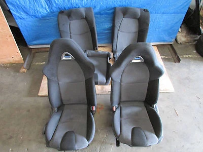 JDM 04 08 Mazda RX8 RX-8 SE3P OEM RHD asientos traseros izquierdo derecho tela solo Renesis Foto 1 de 4