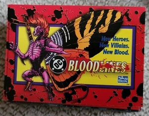DC BLOODLINES Juego Completo de Tarjetas Skybox 1993 81 cartas Lobo Superman Deathstroke - Imagen 1 de 5