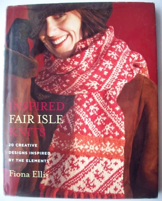 Inspired Fair Isle Knits knitting pattern Fiona Ellis sweaters scarf bag - Image 1 of 4