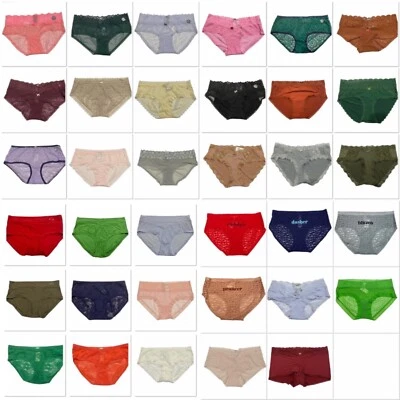 NWT AERIE Panties/Underwear Boybrief Sz S-M-L-XL Lace Silky Assorted Colors - Image 1 of 4