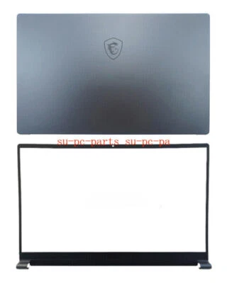 New MSI PS63 Modern 8RC 8RD 8SC MS-16S1 MS-16S2 LCD Back Cover Top Lid + Bezel - Bild 1 von 4