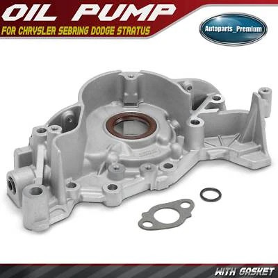 Bomba de aceite del motor para Chrysler Sebring 2001-2005 Mitsubishi Eclipse Dodge Stratus Foto 1 de 4