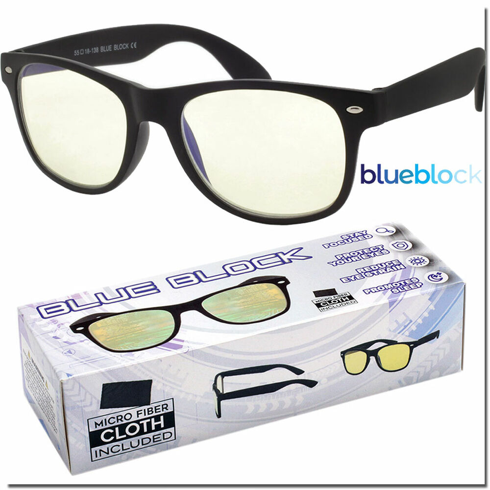 Blue Light Glasses Blue Blocking Sunglasses Computer Gaming Eyewear Protection 