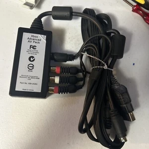 Original Xbox Advanced AV Pack + S Video Kabel getestet funktioniert - Bild 1 von 3