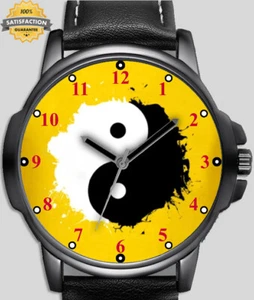 Yin And Yang New Design Unique Wrist Watch FAST UK - Picture 1 of 1