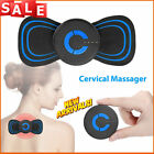 Portable Mini Electric Neck Massager Cervical Massage Back Massager Stimulator