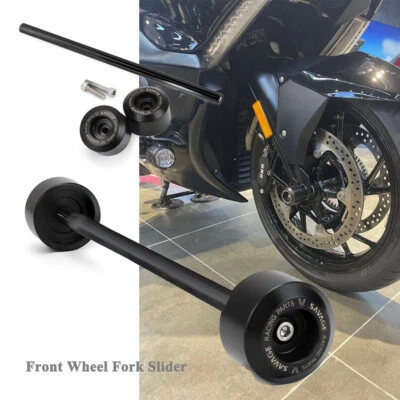 Eje de horquilla de rueda delantera deslizante anti choques para excavadora BMW K1600GT K1600GTL K1600B Foto 1 de 4