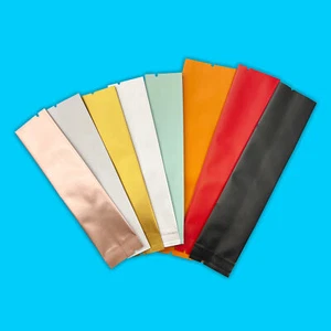 100 Color Matte Portable Open-Top Single-Serving Aluminum Packet For Drink Mix - Picture 1 of 5