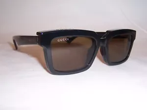 NEW GUCCI SUNGLASSES GG 1543S 004 BLACK/TRANSPARENT 54MM AUTHENTIC 1543 - Picture 1 of 10