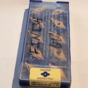 VNMG 331 EUP AC3000 SUMITOMO *** 10 EINSÄTZE *** ORIGINAL FACTORY PACK *** - Bild 1 von 1