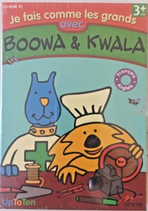 Jeu PC CD ROM Boowa et Kwala  -  enfant -  Neuf - Imagen 1 de 2