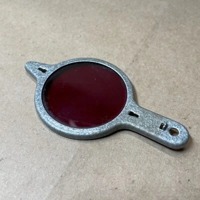 Filtro de seguridad rojo meopta para ampliadores equipo de equipo de cuarto oscuro vintage Foto 1 de 3