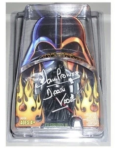 Dave Prowse Star Wars Celebration 3 Talking Darth Vader Signed Action Figure - Picture 1 of 3