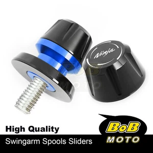 Kit de carretes basculantes CNC M10 L-SONIC aptos para Kawasaki ZX-10R Ninja 04-10 09 08 - Imagen 1 de 14