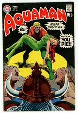 Aquaman #46 1969 VG 1st Series First 15c cover-priced issue Comic