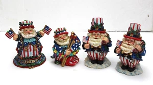 Possible Dreams Crinkle Claus American Santa, Firecracker Crinkle, Flag Bearer - Picture 1 of 9