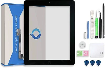 Fixcracked Touch Screen Replacement Parts Digitizer Glass Assembly for Ipad 3 - Image 1 of 4