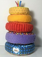 lamaze rainbow stacking rings