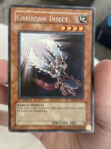 Yu-Gi-Oh! Yugioh Card Chainsaw Insect 1st Edition SOI-EN021 - Picture 1 of 3