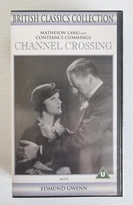 VHS, Vintage, Channel Crossing , Matheson Lang, 1997, U - Picture 1 of 9