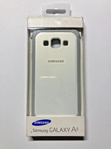 Protective Anti-Shock & Scratch Clip-On Case for Samsung Galaxy A3 - Grey - Zdjęcie 1 z 2