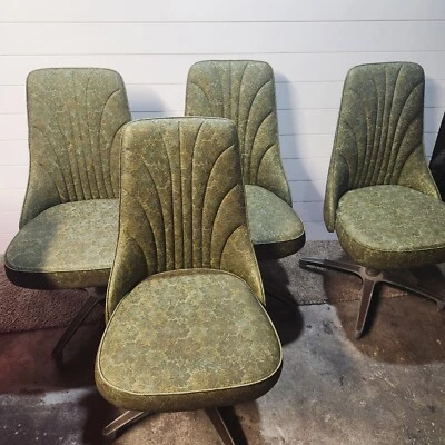 Sillas de mesa de cocina Chromcraft 1960 X4 Foto 1 de 4