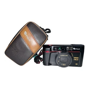 🔥 Fuji TW-300 Wide 38mm Tele 65mm DX Point & Shoot 35mm Filmkamera mit Tasche 🔥 - Bild 1 von 14