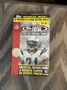 2007 Topps Total NFL Football Cards - Rookies Cards - BONUS SEALED box - Picture 1 of 6
