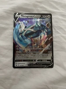 Metagross V 112/198 Swsh06: Sword & Shield - Chilling Reign Holo - Picture 1 of 2