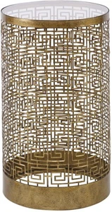 Uttermost 25046 Gold Algernon 13-1/2"L Glass & Iron Accent Table - Picture 1 of 2