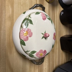 Casseruola per verdure FRANCISCAN Desert Rose con coperchio e manici Made in USA - Foto 1 di 15