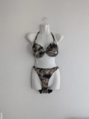 Bikini Bademode Set Boho Ibiza Hawaii look gr. 40 C - Bild 1 von 3