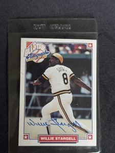 Willie Stargell auto card Nabisco 1993 Pittsburgh Pirates MLB - Picture 1 of 3