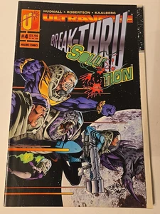 Malibu Comics Ultraverse Break-Thru Solution #4 est casi nuevo - Imagen 1 de 3