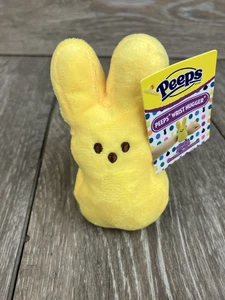 Peeps Wrist Hugger Plush Slap Bracelet Yellow New Easter Dan Dee - Picture 1 of 8