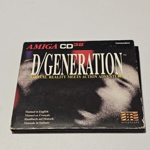 D / Generation - Mindscape - Commodore AMIGA CD32 - RARE Original Release - Picture 1 of 6