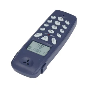 Telefon przewodowy FSK DTMF 12-bitowy wyświetlacz LCD Telefon przewodowy z ponownym wybieraniem pauzy Fu CB - Zdjęcie 1 z 22