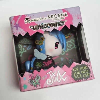 Jinx J!nx Tokidoki x Arcane Figure Unicorno League of Legends LOL Special - Image 1 of 2