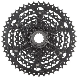 microSHIFT ADVENT Cassette - 9 Speed, 11-46T, ED Black, Hardened Steel Cogs - Picture 1 of 1